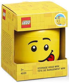 Контейнер для зберігання LEGO Кумедна голова ø10см MINI (40331726)