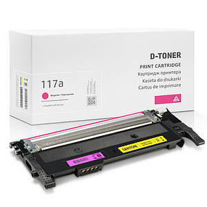 Картридж сумісний HP Color Laser 150nw Toner Magenta (4ZB95A) пурпуровий, з тонером, 700 стор., Gravitone