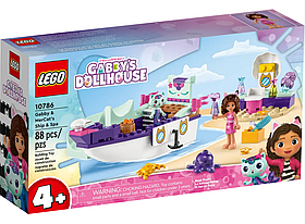 Конструктор LEGO Gabby's Dollhouse Корабель і спа Ґаббі й Нявки 88 деталей (10786)