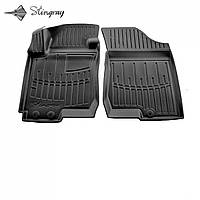 Передние 3D коврики с бортами в салон для HYUNDAI i30 FD 2007-2012 2шт Stingray