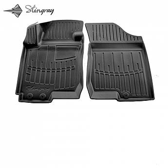 Передні 3D килимки з бортами в салон для HYUNDAI i30 FD 2007-2012 2шт Stingray