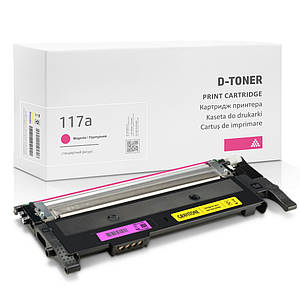Картридж сумісний HP Color Laser MFP 179fnw Toner Magenta пурпуровий, з тонером, 700 стор., Gravitone