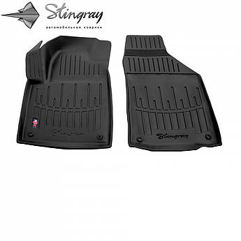 Передні 3D килимки з бортами в салон для JEEP Cherokee KL 2013- 2шт Stingray