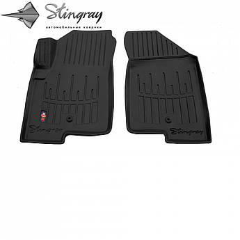 Передні 3D килимки з бортами в салон для JEEP Compass І 2006-2016 2шт Stingray