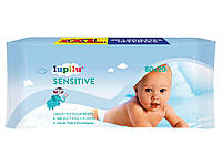 Влажные салфетки детские Lupilu Sensitive 80+20 шт (4056489191704)