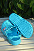 Крокси дитячі для дівчинки бірюзового кольору 165371T Безкоштовна доставка, фото 3