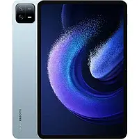 Планшет Xiaomi Pad 6 8/128GB Blue (Global Version), 8/13 Мп, Qualcomm Snapdragon 870, IPS 11", 8840 мАч