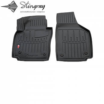 Передні 3D килимки з бортами в салон для SEAT Altea XL 2005-2015 2шт Stingray