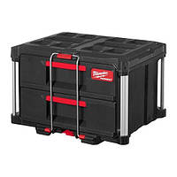 Ящик для инструмента с 2-мя выдвижными отсеками MILWAUKEE PACKOUT DRAWER BOX 4932472129