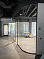 Скляні гнуті перегородки для офісів, фото 3