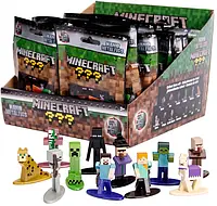 Фігурка-сюрприз металева колекційна Jada майнкрафт 4 см, в асортименті 13 видів, у закритій упаковці (253261000) (4006333064821)