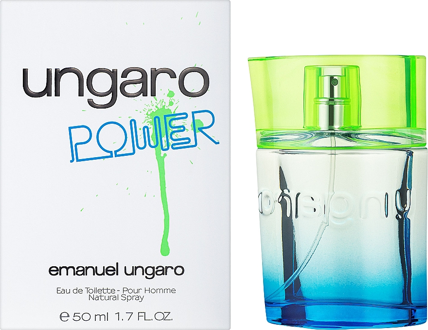 Туалетна вода Ungaro Power для чоловіків — edt 50 ml, фото 1