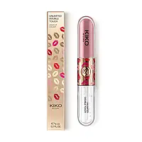 Стойкая двусторонняя жидкая помада KIKO MILANO UNLIMITED DOUBLE TOUCH 141