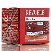 Дневной лифтинг крем с коллагеном и эластином Revuele Bio Active Collagen & Elastin Line Filler Cream