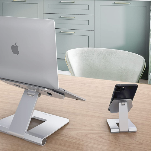 Купити Подставка Lamicall Laptop Stand Adjustable Notebook Riser Silver