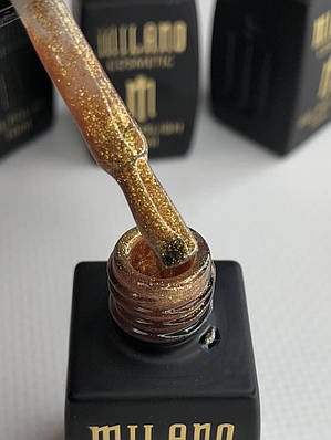 Гель лак для манікюру лак для нігтів Джаспер 10 мл Milano Jasper №05 із шимером блискучий шилак шеллак