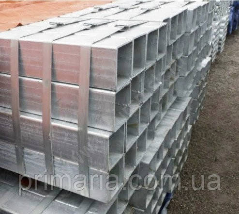 Труба оцинкована квадратна 40х20х2,0 мм ГОСТ 8639, фото 1