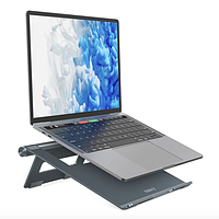 Подставка для ноутбука Nulaxy Foldable Aluminum Laptop Stand Gray