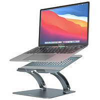 Подставка для ноутбука Nulaxy Aluminum Laptop Stand Grey (NULSLS-09AA)