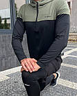 Чоловічий компресійний костюм Adidas 5в1: Рашгард, шорти, легінси, футболка, худі. Комплект компресійний, фото 2