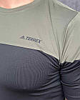 Чоловічий компресійний костюм Adidas 5в1: Рашгард, шорти, легінси, футболка, худі. Комплект компресійний, фото 9