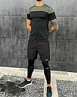 Чоловічий компресійний костюм Adidas 5в1: Рашгард, шорти, легінси, футболка, худі. Комплект компресійний, фото 8