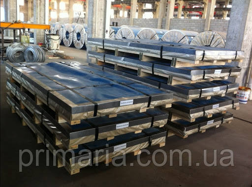 Лист нержавіючий 0,5х1000х2000 мм. 12Х18Н10Т (AISI 321), фото 1