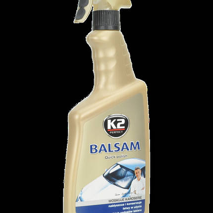 Поліроль кузова 700ml "K2" K010 Balsam / на силіконе молочко тригер, фото 2