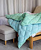 Тепла Ковдра Comfort полуторного розміру 150х210см. зимова, односпальна ковдра, колір м'ята, фото 4