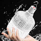 LED-лампа Ліхтар кемпінговий LED на акумуляторі Підвісна USB лампа 100 W, фото 7