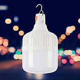 LED-лампа Ліхтар кемпінговий LED на акумуляторі Підвісна USB лампа 100 W, фото 6