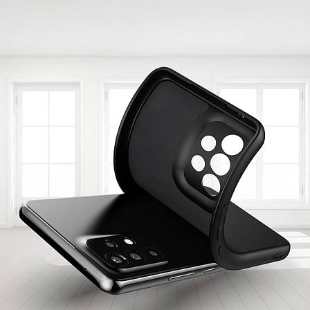 Чохол силіконовий SLIM для Samsung A73 Black, фото 2