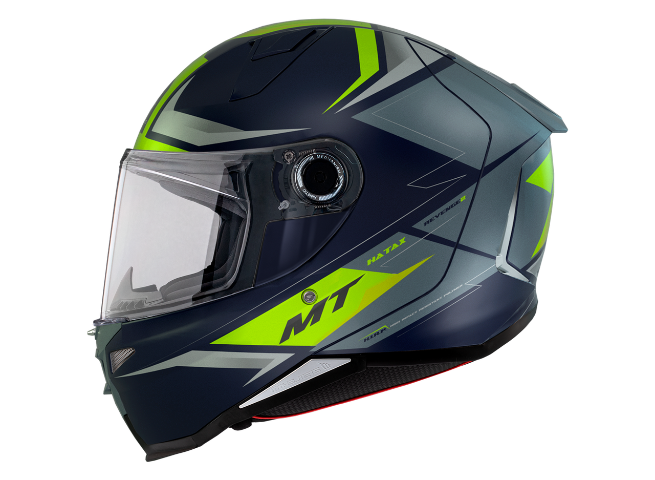 Мотошолом MT Revenge 2 S HATAX C3 Matt Yellow ECE2206 XS
