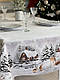 Скатертина новорічна на стіл гобеленова WINTER, фото 4