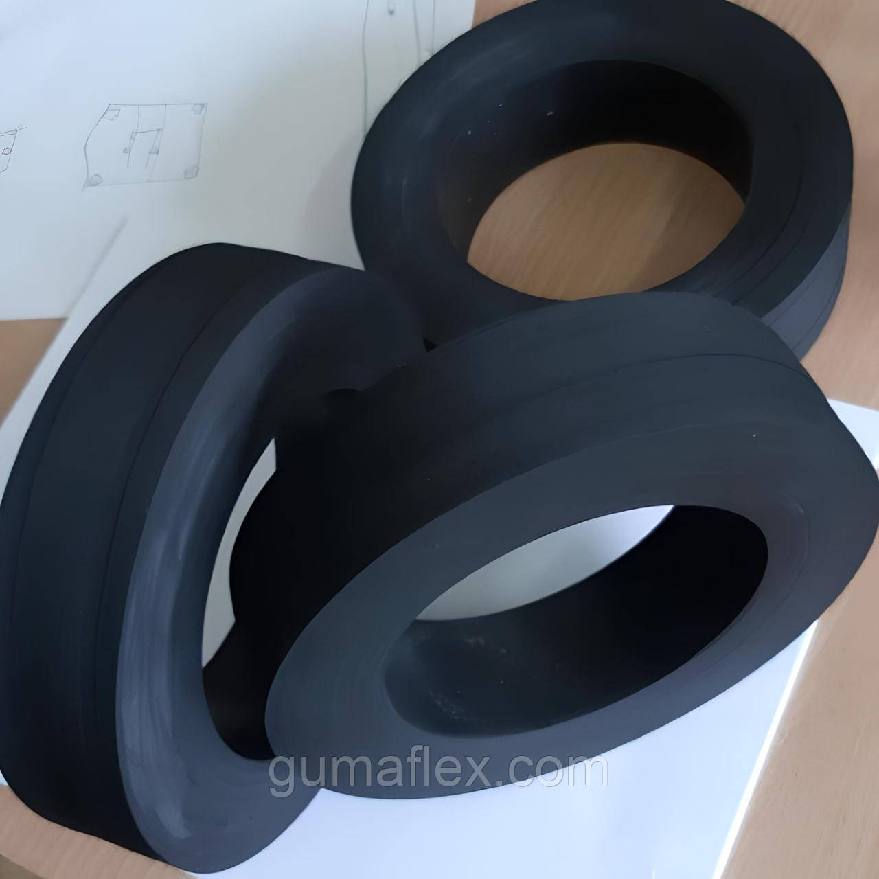 Резиновые кольца для обрезинивания роликов конвейера - фото 3 - id-p36185842
