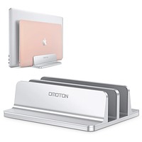 Вертикальная подставка для ноутбука Omoton Laptop Vertical Stand Silver (LD02)