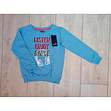 Джемпер світшот Lupilu для дівчинки, двонитка (петелька), р.86-92, 12-24 міс., фото 3