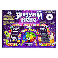 Игра настольная Danko Toys Зрозумій мене DTG18U укр большая BX, код: 7560994