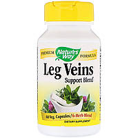 Підтримка вен Nature's Way Leg Veins Support Blend 60 капсул (NWY79270) SC, код: 1826799