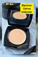 Компактная крем-пудра для лица Avon ( Cветлая/alabaster) , 9 г