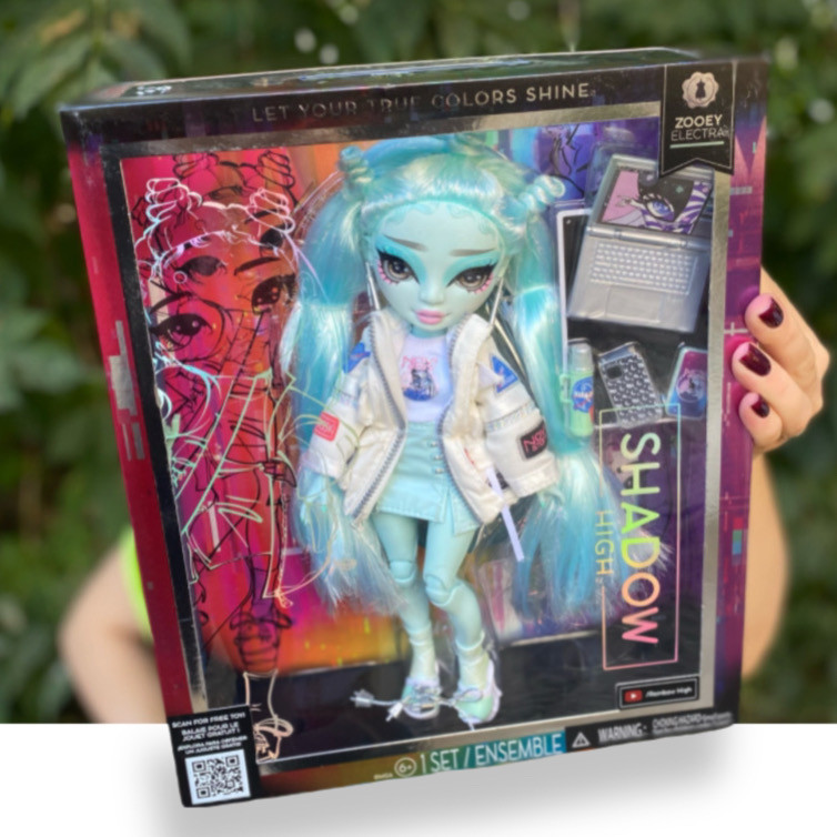 Лялька Rainbow High Shadow High Zooey Electra — Лялька Рейнбоу Шедоу Зої Електра 583035