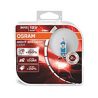 OSRAM 64211NL H11 Night Breaker LASER NG +150% 55W 12V PGJ19-2 HardDuopet