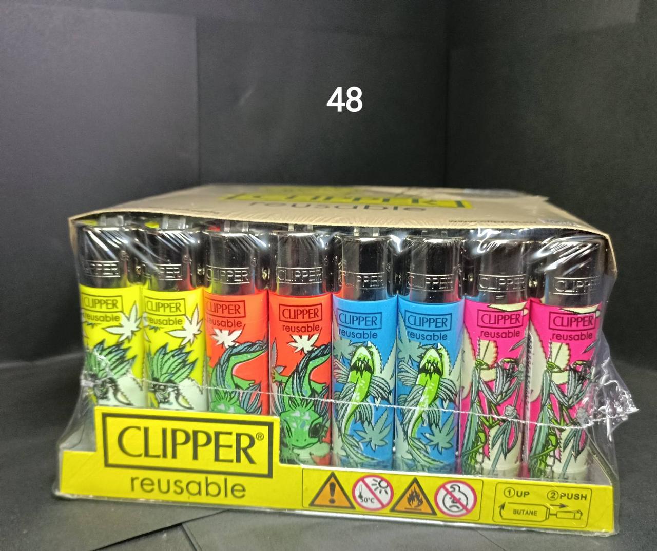 Зажигалка Clipper в ассортименте - фото 5 - id-p1598819421