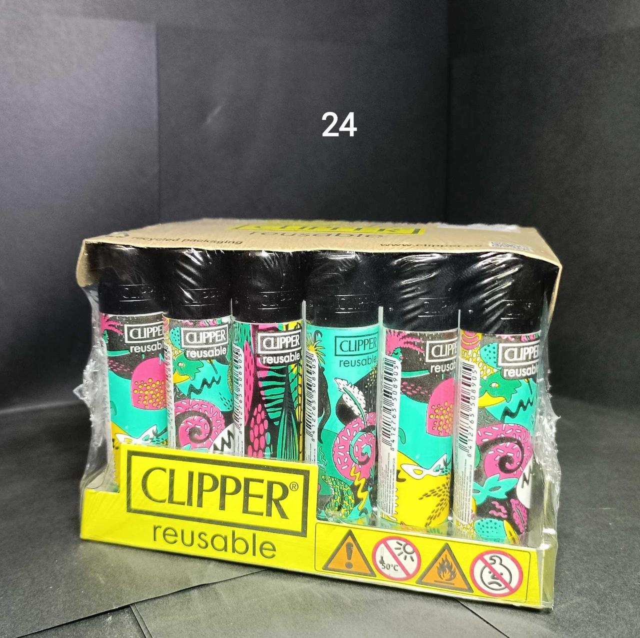 Зажигалка Clipper в ассортименте - фото 1 - id-p1598819421