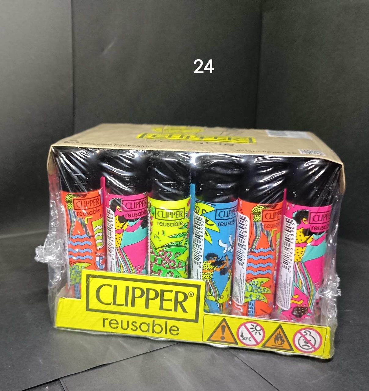 Зажигалка Clipper в ассортименте - фото 2 - id-p1598819421