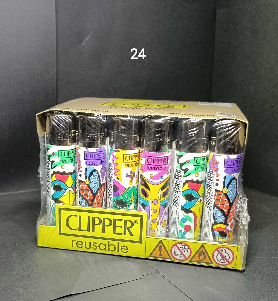 Зажигалка Clipper в ассортименте - фото 4 - id-p1598819421
