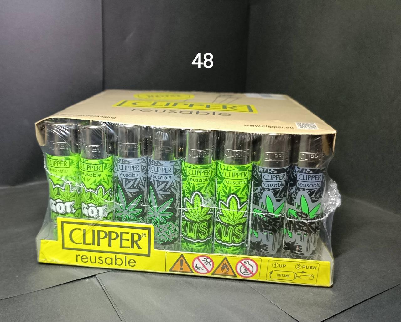 Зажигалка Clipper в ассортименте - фото 6 - id-p1598819421
