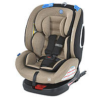 Автокресло детское (группа +0-1-2-3, 0-36 кг, isofix) El Camino ABSOLUTE ME 1079 Royal Beige Бежевое