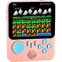 Ретро игровая приставка SUP G7 Game Box Portable 666 in 1 AV (Pink) [70768]