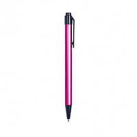 Ручка шариковая металлическая розовая с возможностью индивидуальной гравировки (95846317)